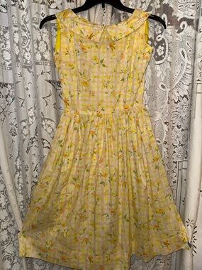 Vintage 50’s dress handcrafted